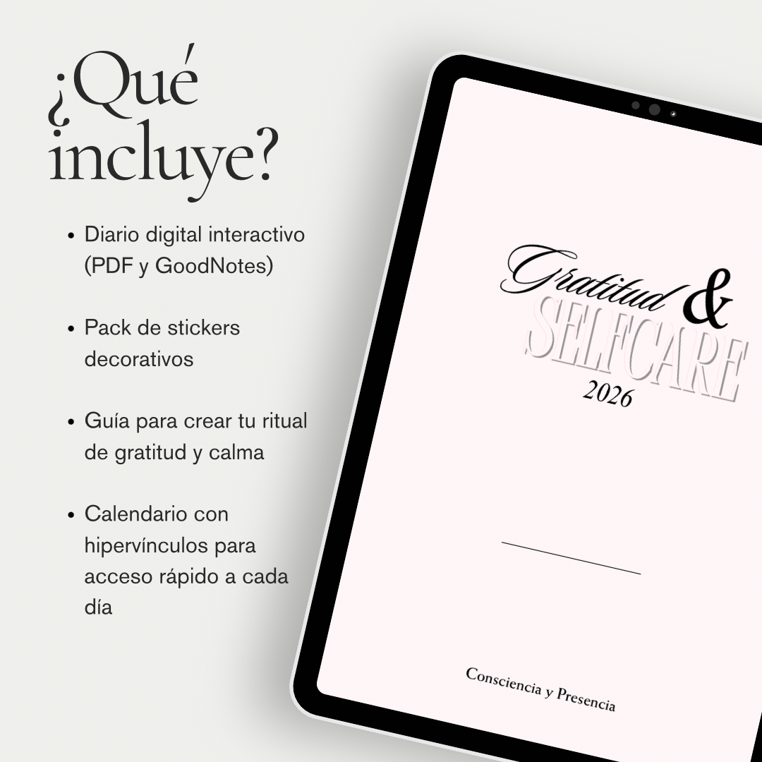 Diario de Agradecimiento Gratitud & Selfcare 2026